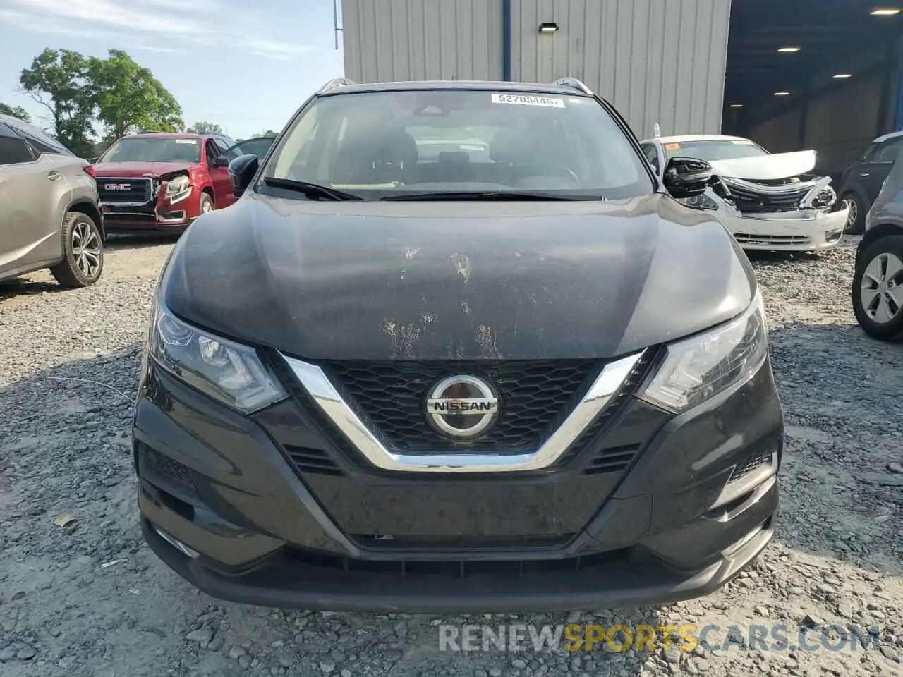 5 Photograph of a damaged car JN1BJ1BV6MW566237 NISSAN ROGUE 2021