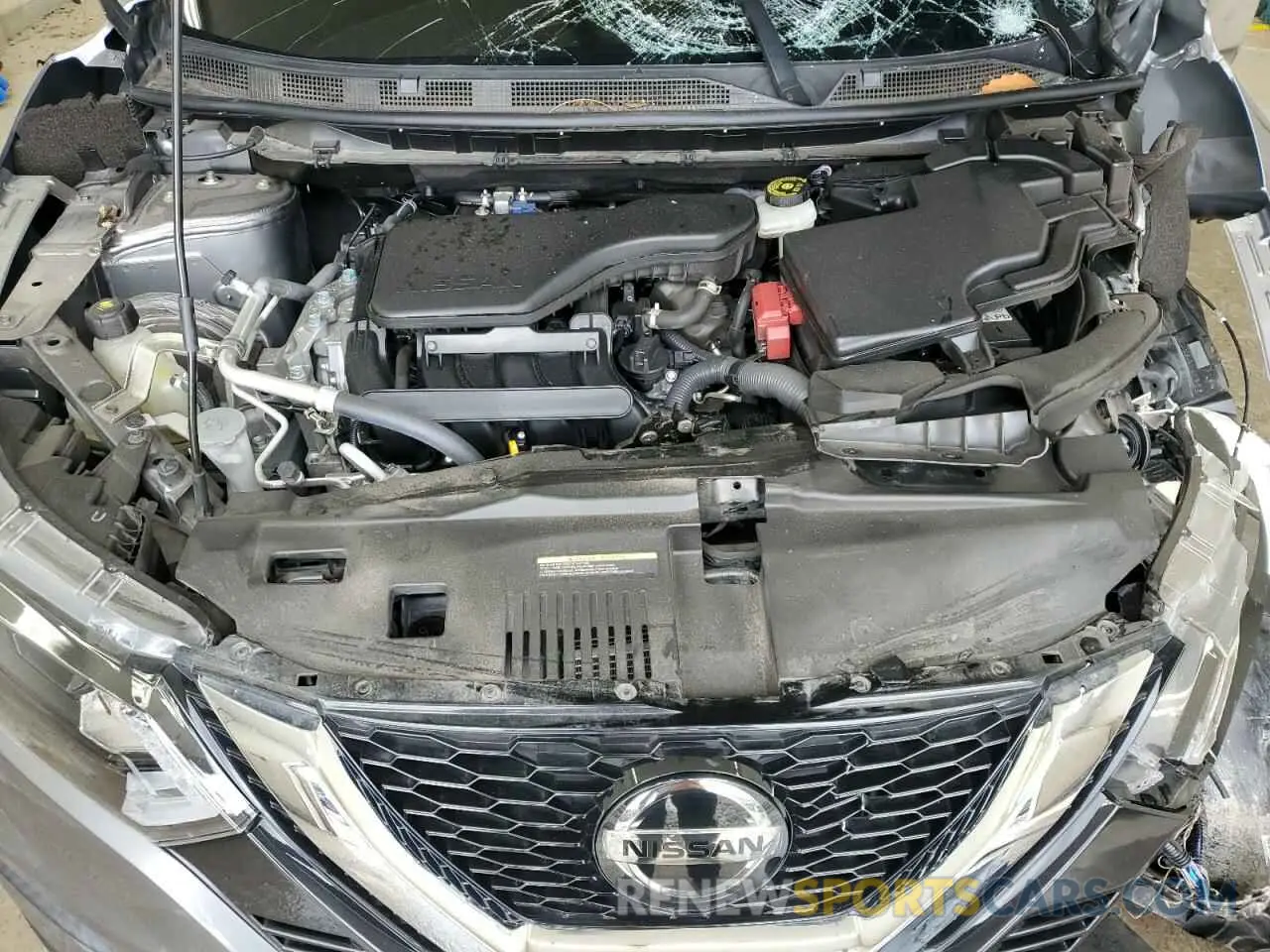 12 Photograph of a damaged car JN1BJ1BV6MW568375 NISSAN ROGUE 2021