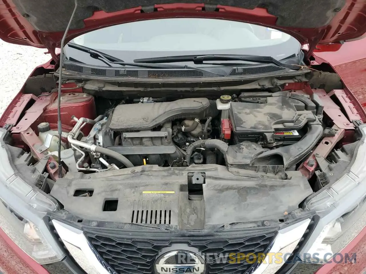 12 Photograph of a damaged car JN1BJ1BV7MW322371 NISSAN ROGUE 2021