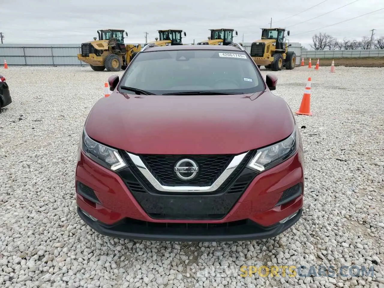5 Photograph of a damaged car JN1BJ1BV7MW322371 NISSAN ROGUE 2021