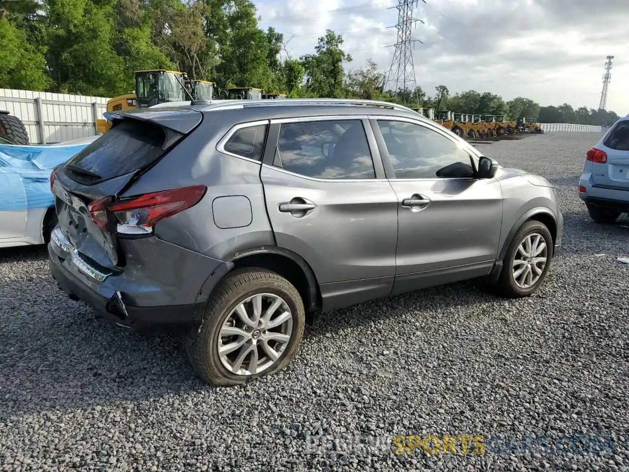 3 Photograph of a damaged car JN1BJ1BV9MW321884 NISSAN ROGUE 2021