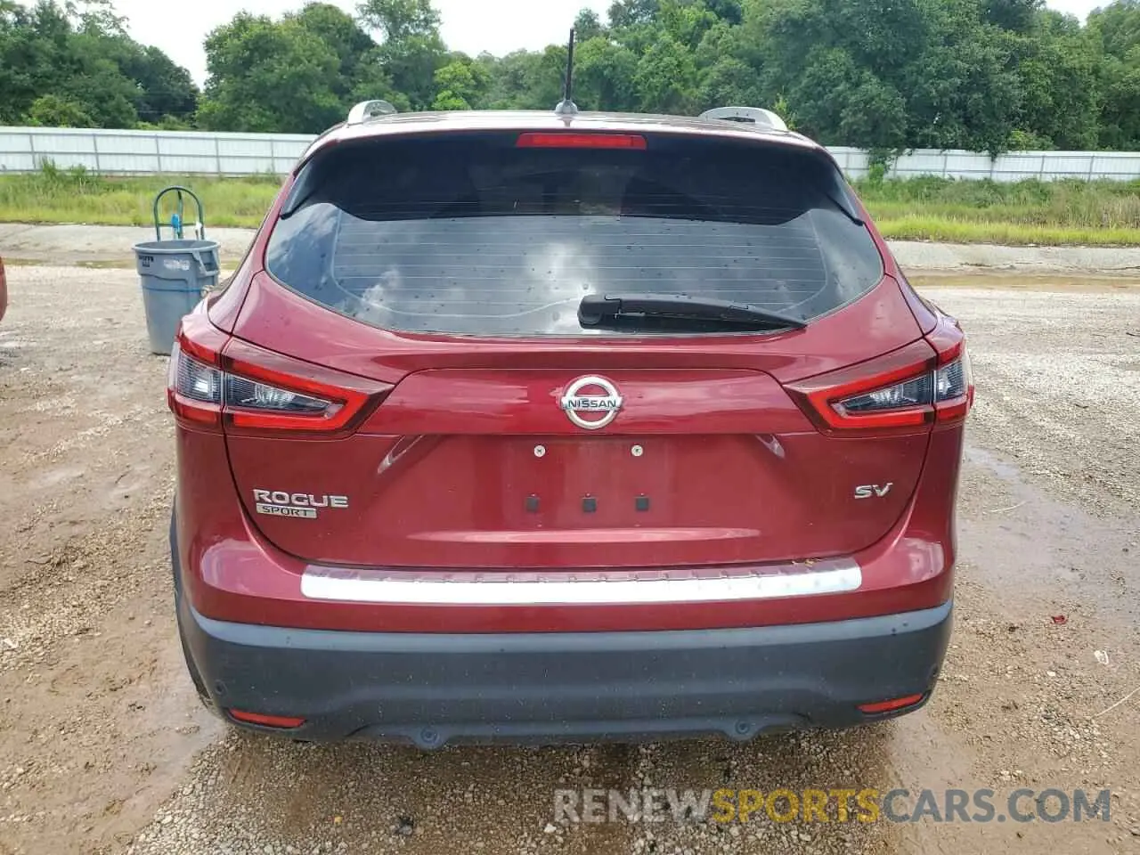 6 Photograph of a damaged car JN1BJ1BVXMW312191 NISSAN ROGUE 2021