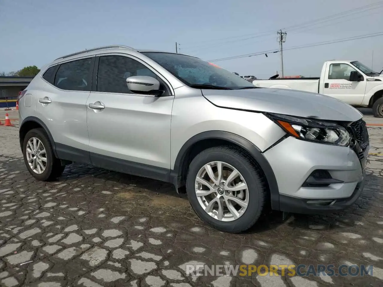 4 Photograph of a damaged car JN1BJ1BVXMW567553 NISSAN ROGUE 2021