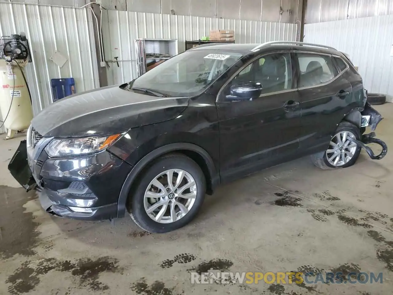 1 Photograph of a damaged car JN1BJ1BW2MW664397 NISSAN ROGUE 2021