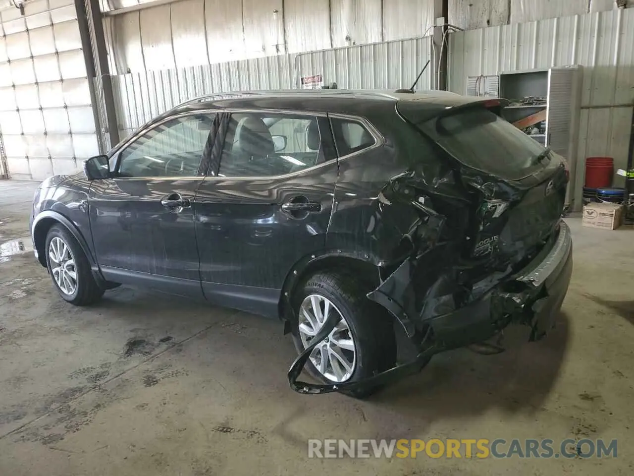 2 Photograph of a damaged car JN1BJ1BW2MW664397 NISSAN ROGUE 2021