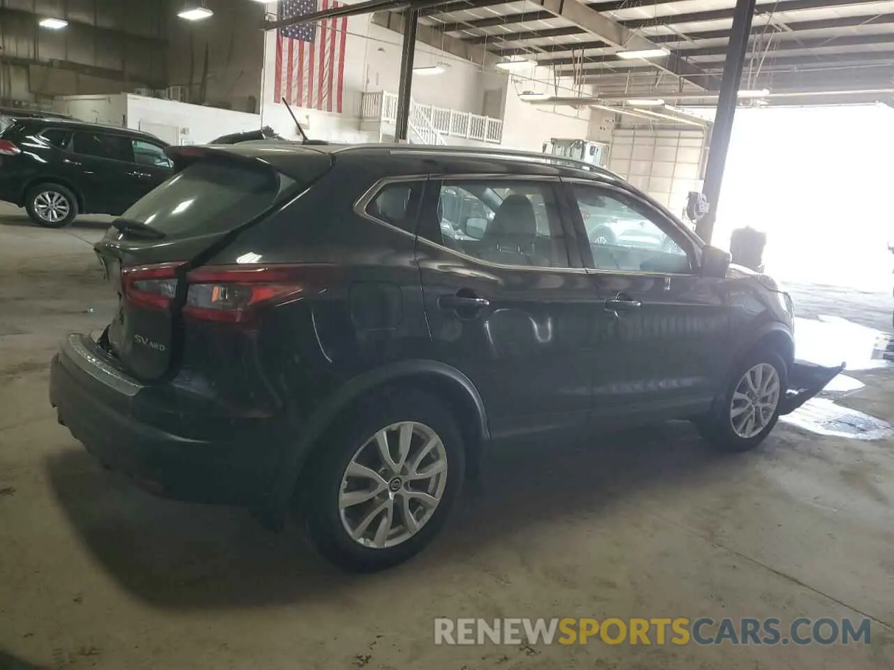 3 Photograph of a damaged car JN1BJ1BW2MW664397 NISSAN ROGUE 2021