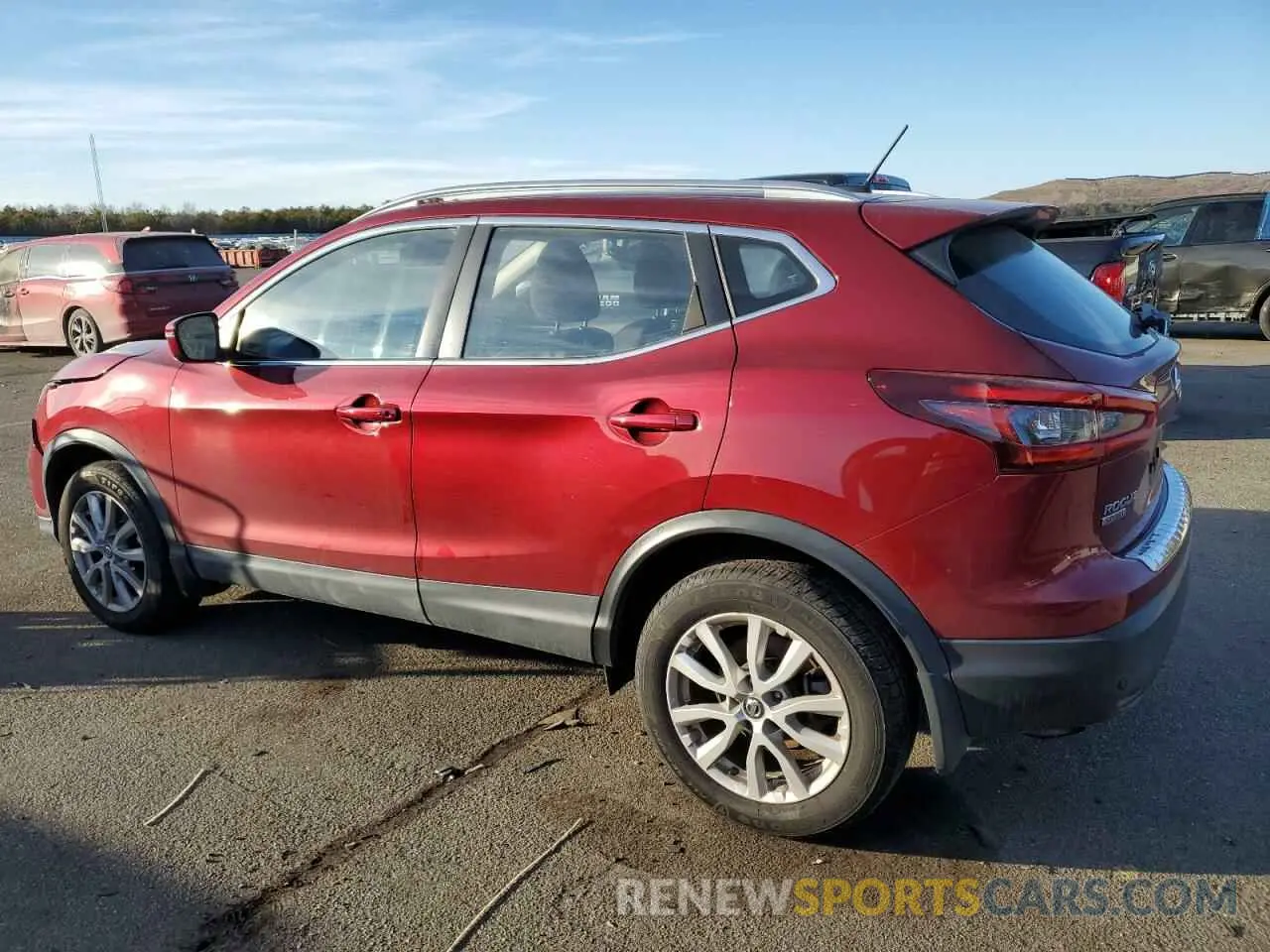 2 Photograph of a damaged car JN1BJ1BW4MW449779 NISSAN ROGUE 2021