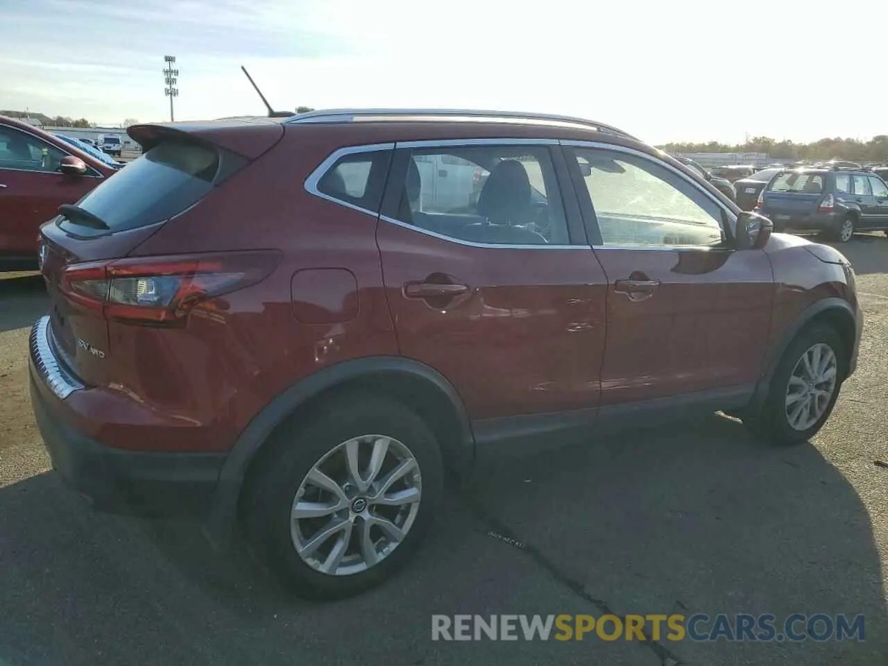3 Photograph of a damaged car JN1BJ1BW4MW449779 NISSAN ROGUE 2021