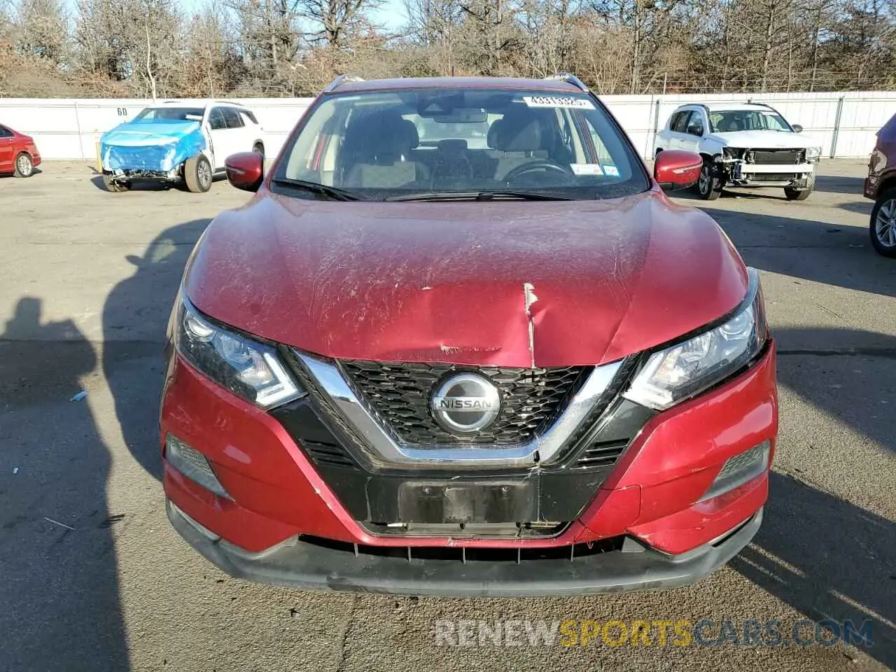 5 Photograph of a damaged car JN1BJ1BW4MW449779 NISSAN ROGUE 2021