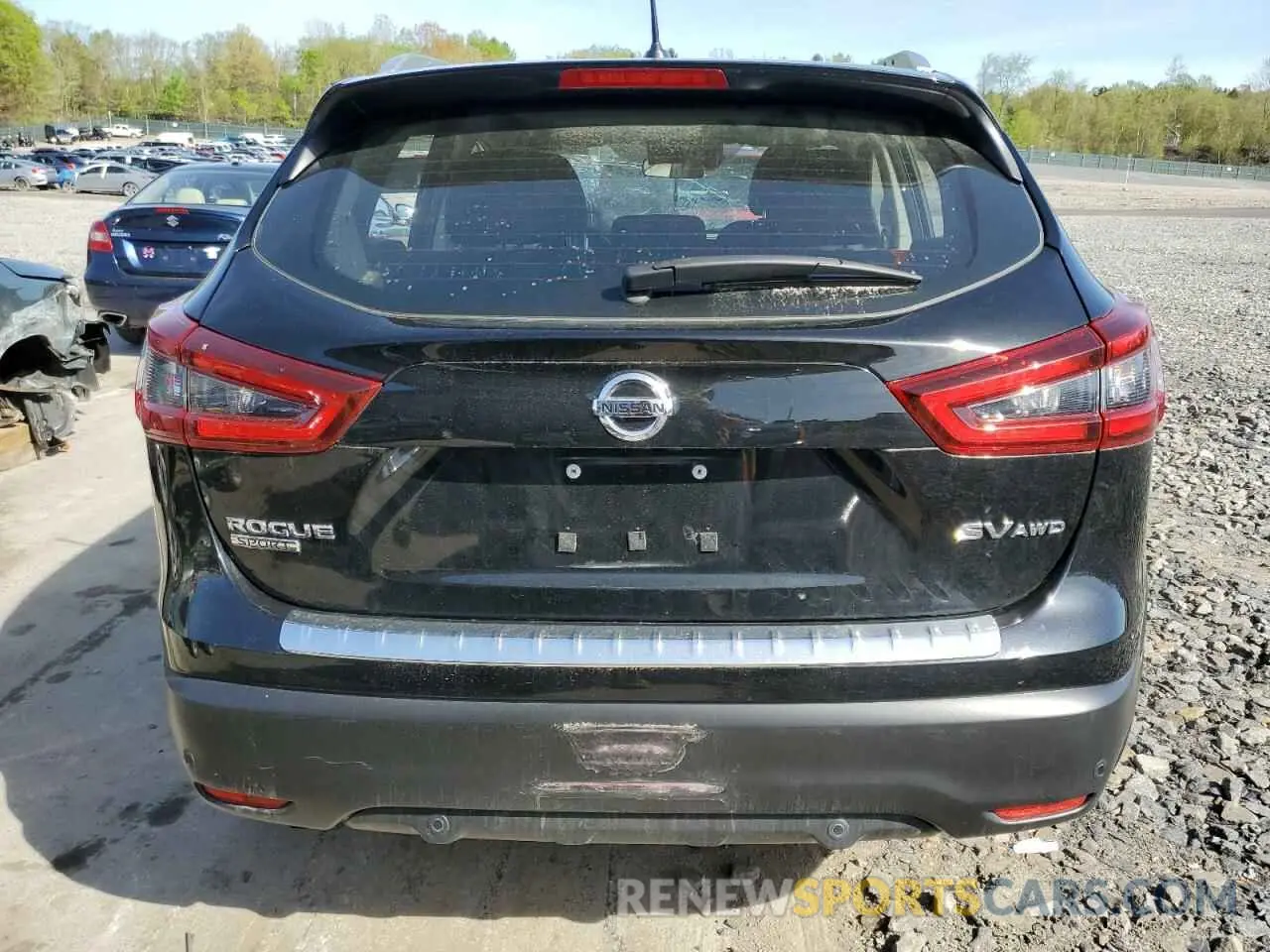 6 Photograph of a damaged car JN1BJ1BW6MW663026 NISSAN ROGUE 2021