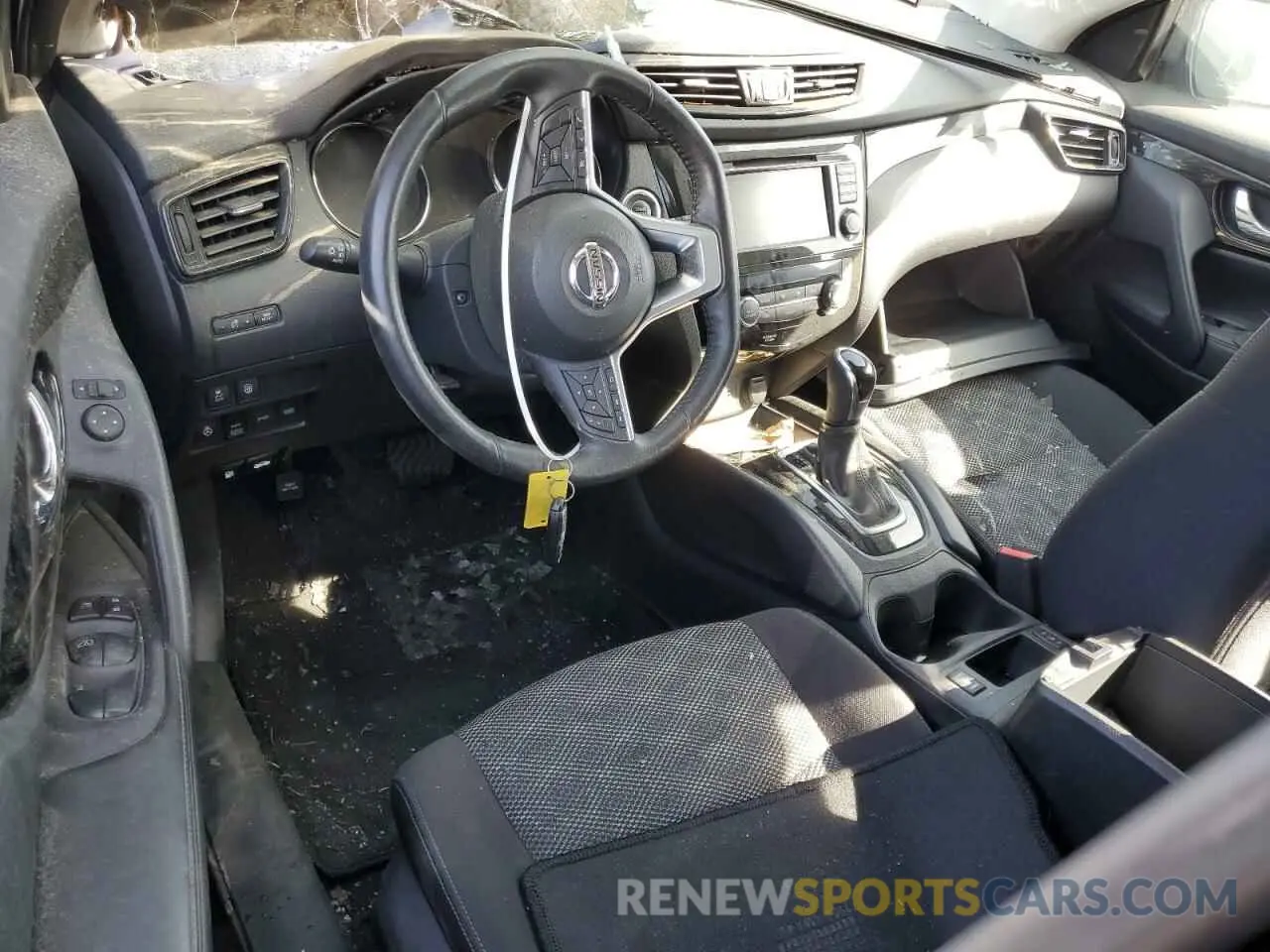 8 Photograph of a damaged car JN1BJ1BW6MW663026 NISSAN ROGUE 2021