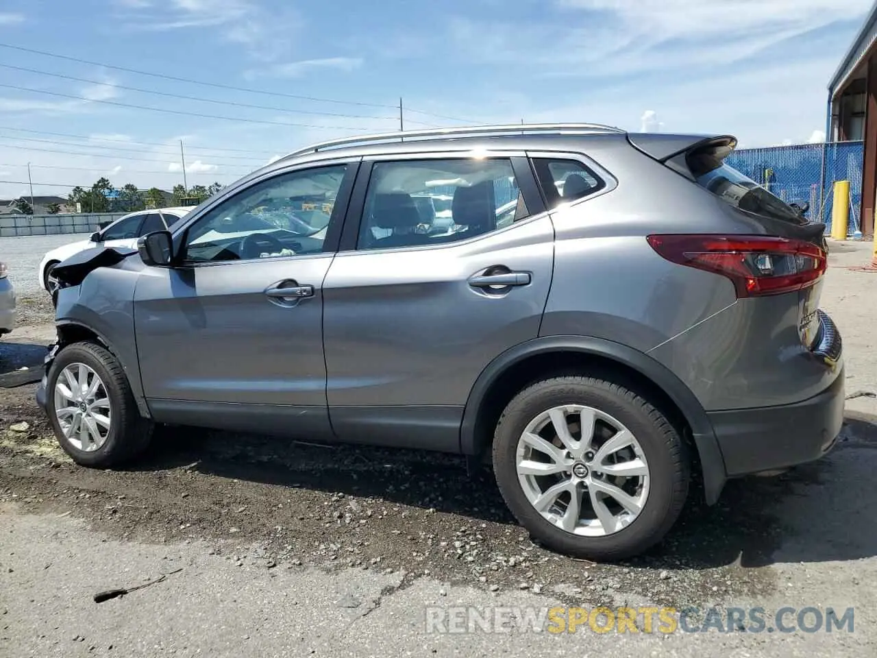 2 Photograph of a damaged car JN1BJ1BW7MW445760 NISSAN ROGUE 2021