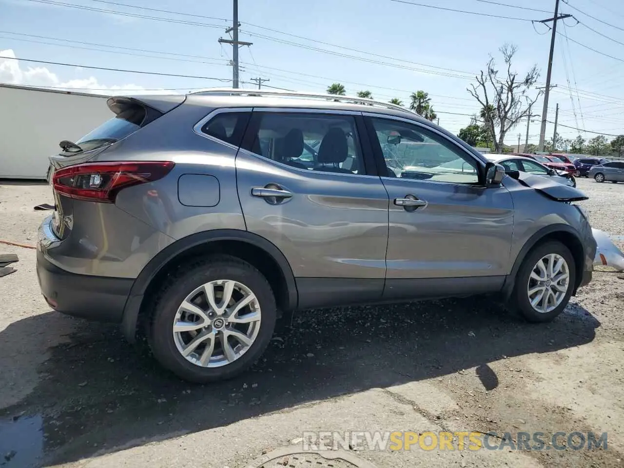 3 Photograph of a damaged car JN1BJ1BW7MW445760 NISSAN ROGUE 2021