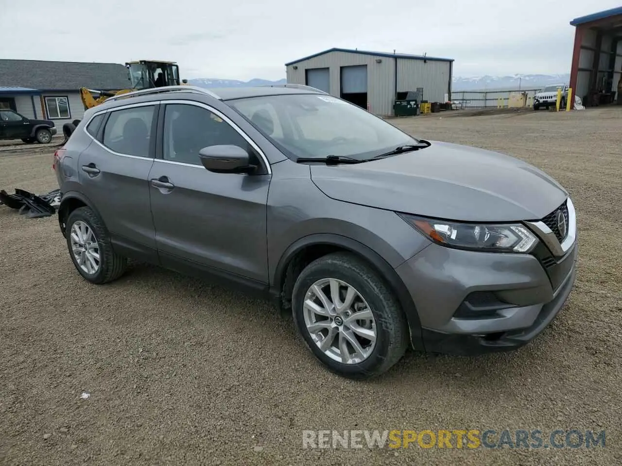 4 Photograph of a damaged car JN1BJ1BW9MW672688 NISSAN ROGUE 2021