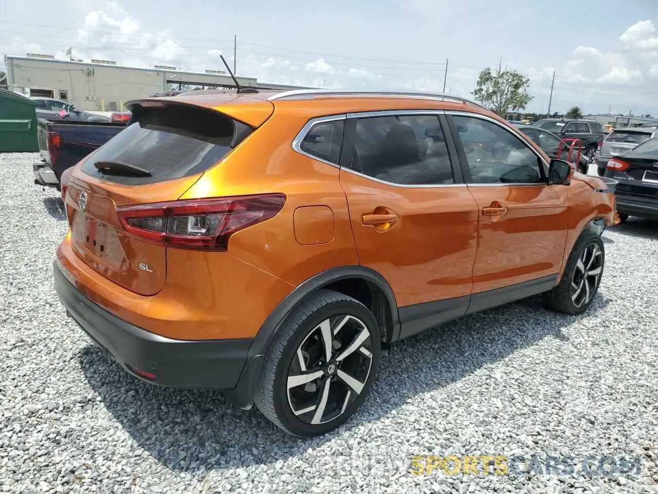 3 Photograph of a damaged car JN1BJ1CV1MW314345 NISSAN ROGUE 2021