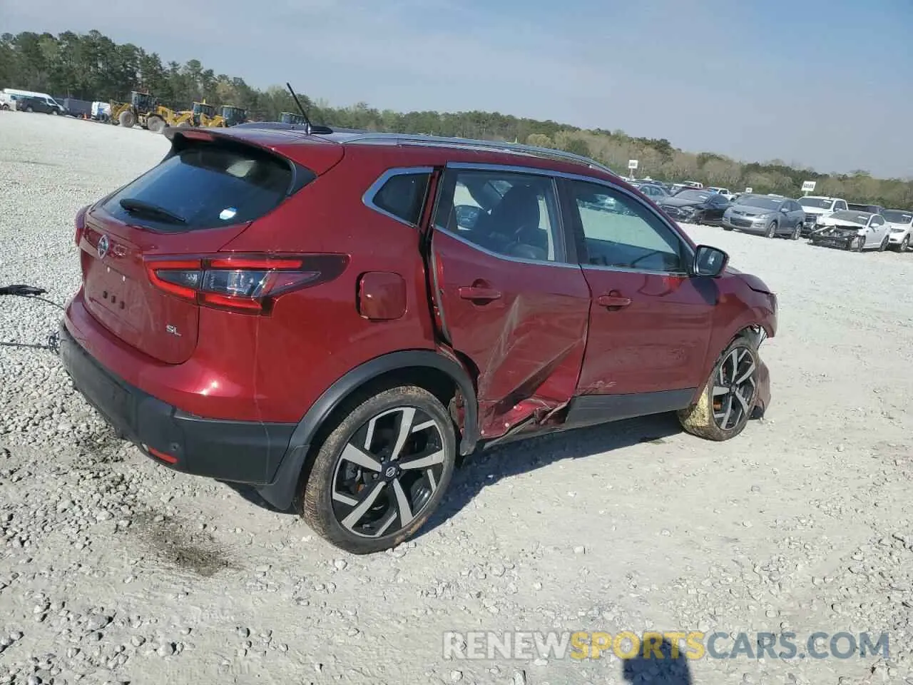 3 Photograph of a damaged car JN1BJ1CV2MW321143 NISSAN ROGUE 2021