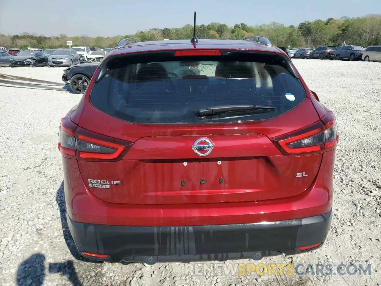 6 Photograph of a damaged car JN1BJ1CV2MW321143 NISSAN ROGUE 2021