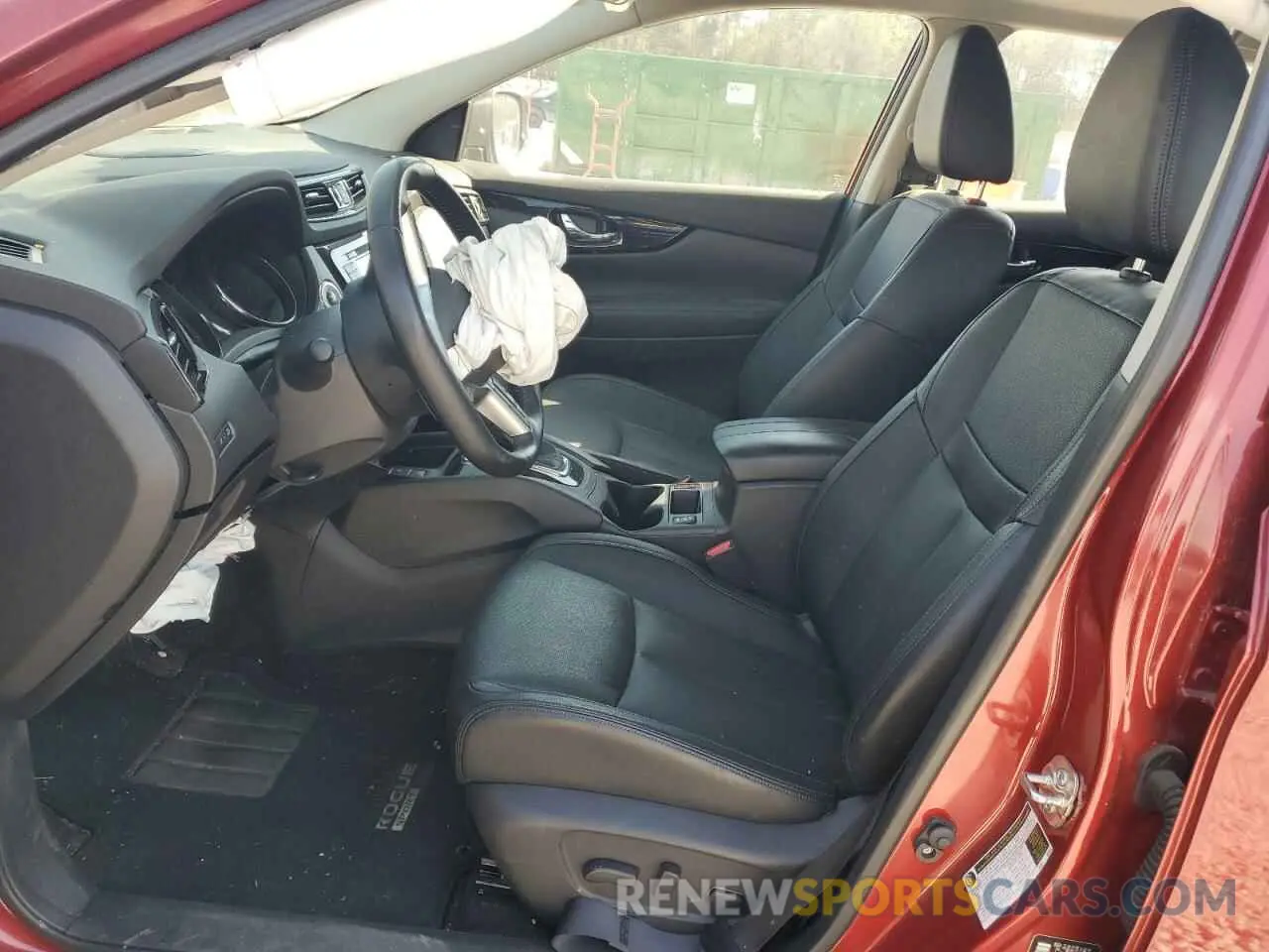 7 Photograph of a damaged car JN1BJ1CV2MW321143 NISSAN ROGUE 2021