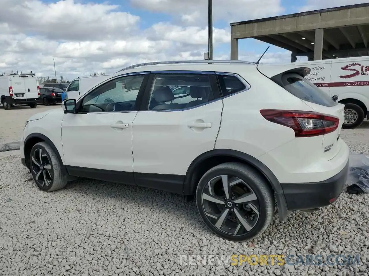 2 Photograph of a damaged car JN1BJ1CV4MW319832 NISSAN ROGUE 2021