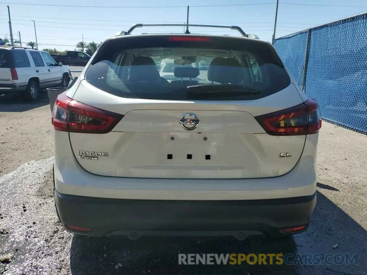 6 Photograph of a damaged car JN1BJ1CV4MW560984 NISSAN ROGUE 2021