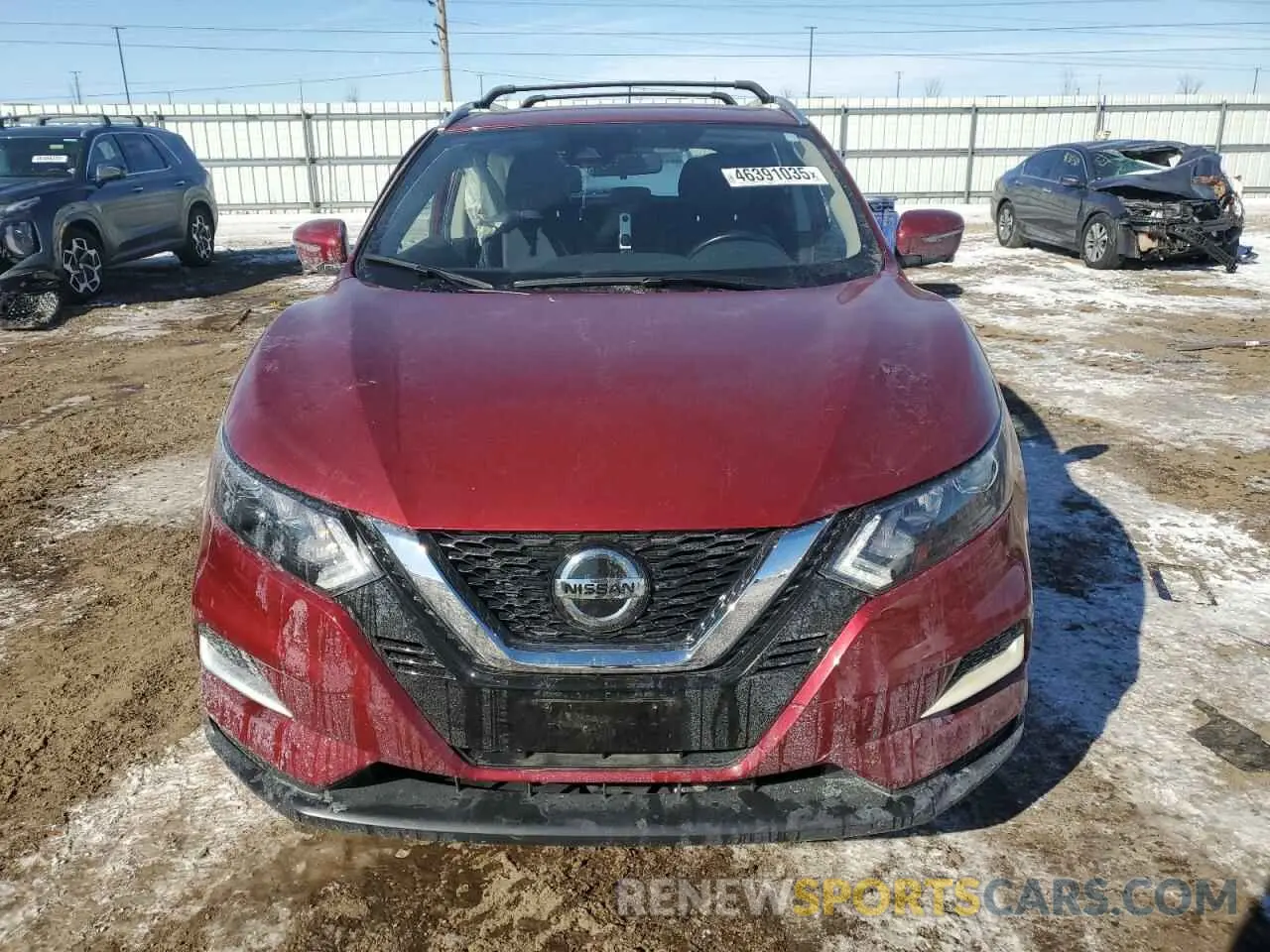 5 Photograph of a damaged car JN1BJ1CW1MW451620 NISSAN ROGUE 2021