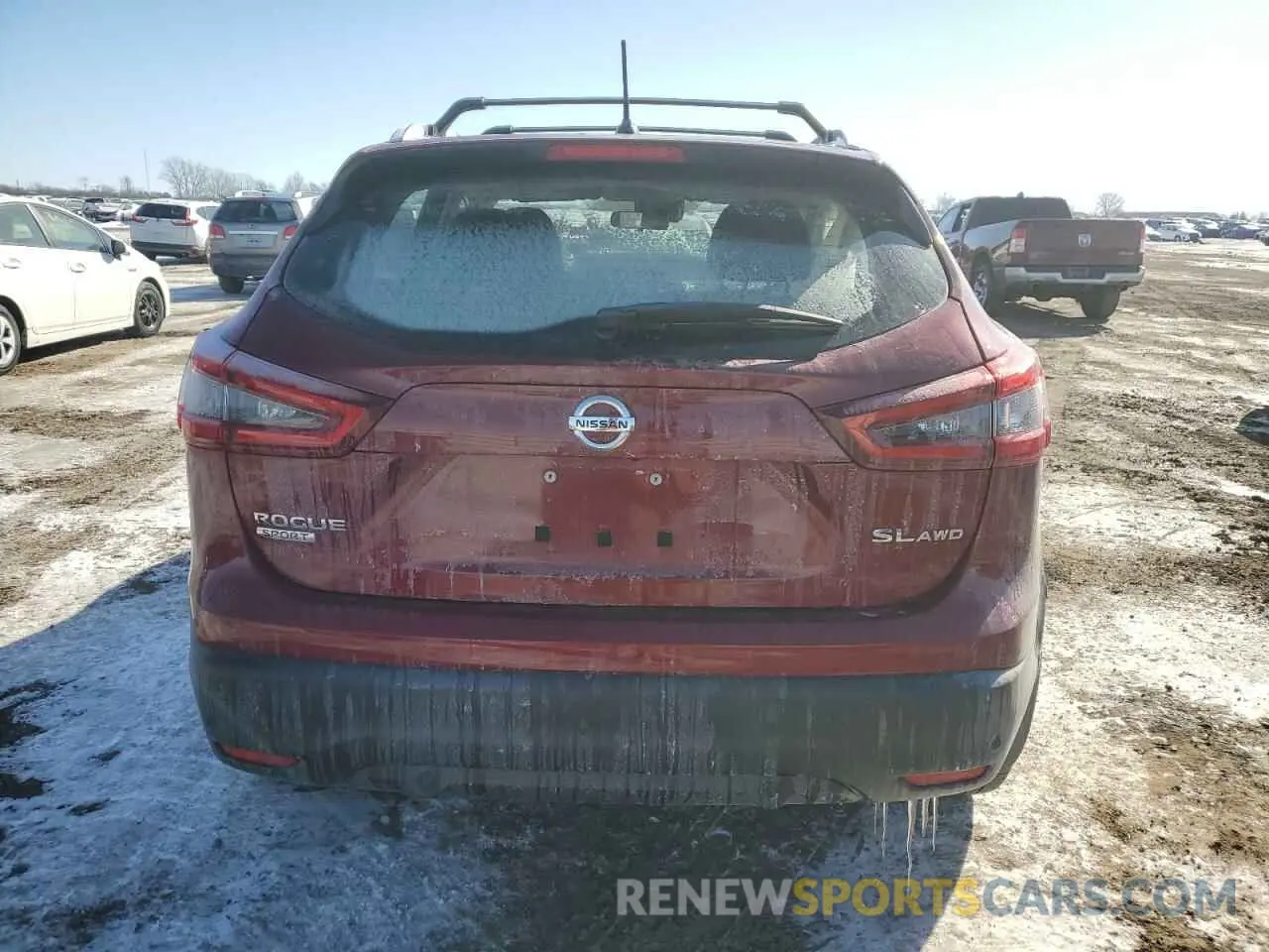 6 Photograph of a damaged car JN1BJ1CW1MW451620 NISSAN ROGUE 2021