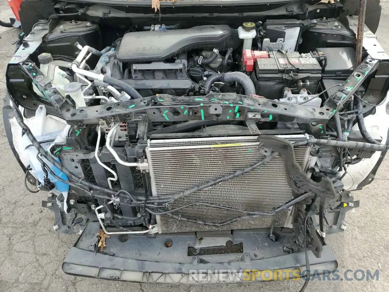 12 Photograph of a damaged car JN1BJ1CW1MW452282 NISSAN ROGUE 2021