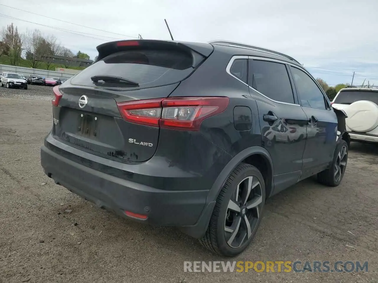 3 Photograph of a damaged car JN1BJ1CW1MW452282 NISSAN ROGUE 2021