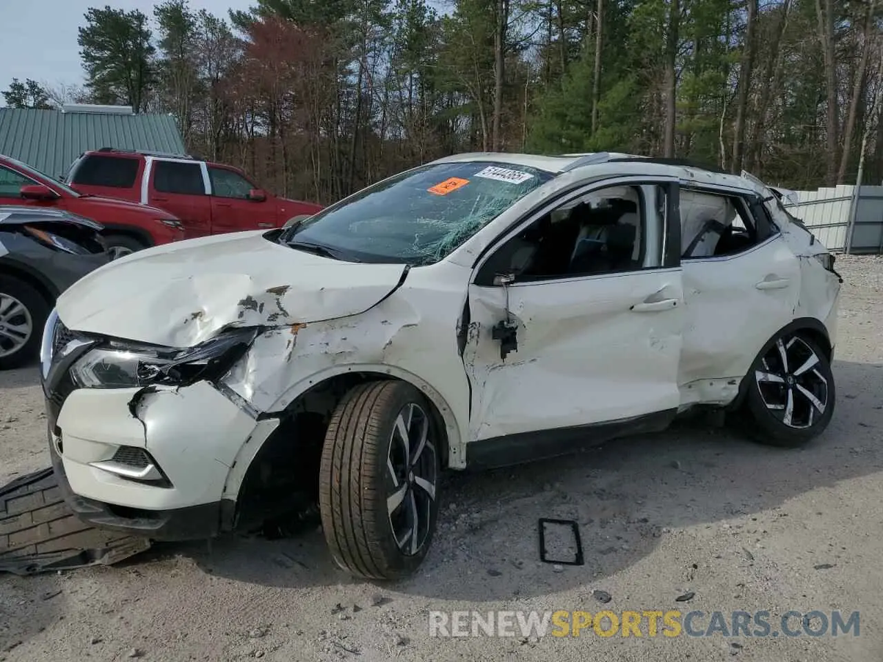 1 Photograph of a damaged car JN1BJ1CW2MW667928 NISSAN ROGUE 2021