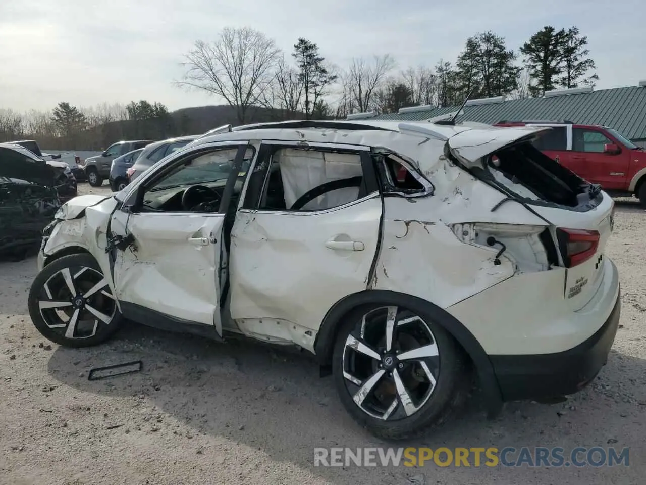 2 Photograph of a damaged car JN1BJ1CW2MW667928 NISSAN ROGUE 2021