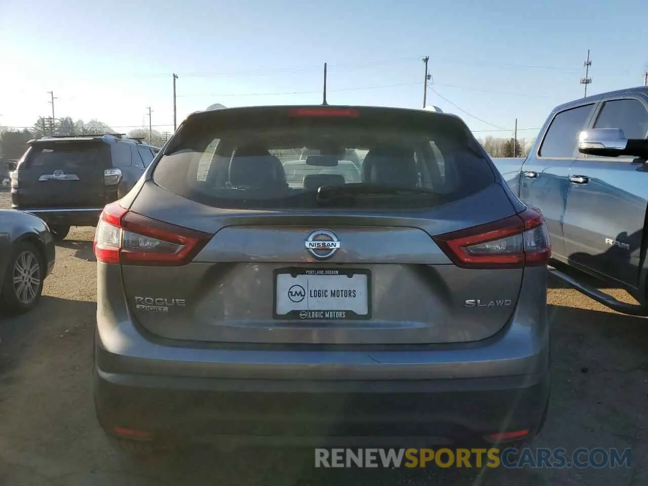 6 Photograph of a damaged car JN1BJ1CW5MW451846 NISSAN ROGUE 2021