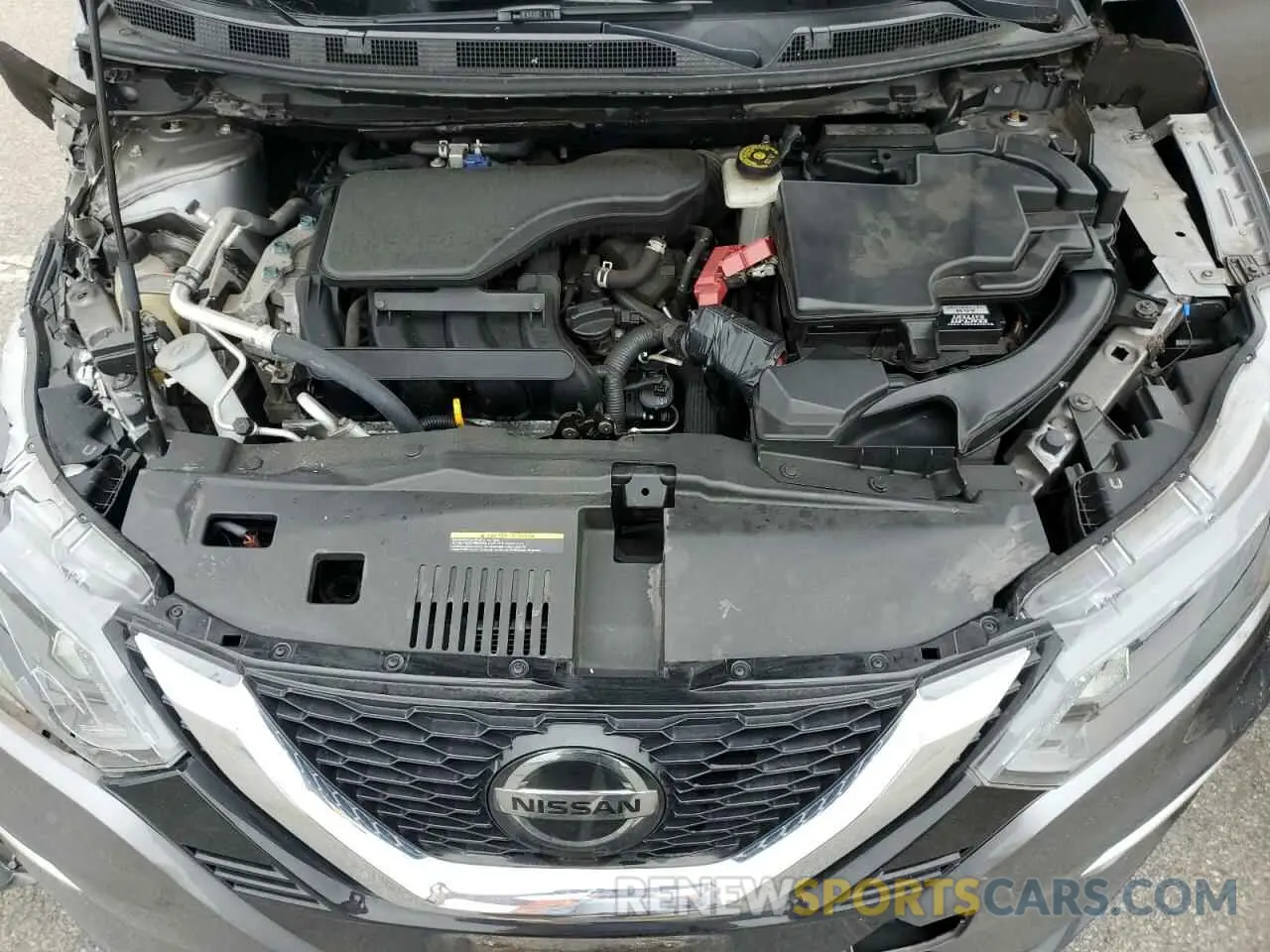 12 Photograph of a damaged car JN1BJ1CW7MW426947 NISSAN ROGUE 2021