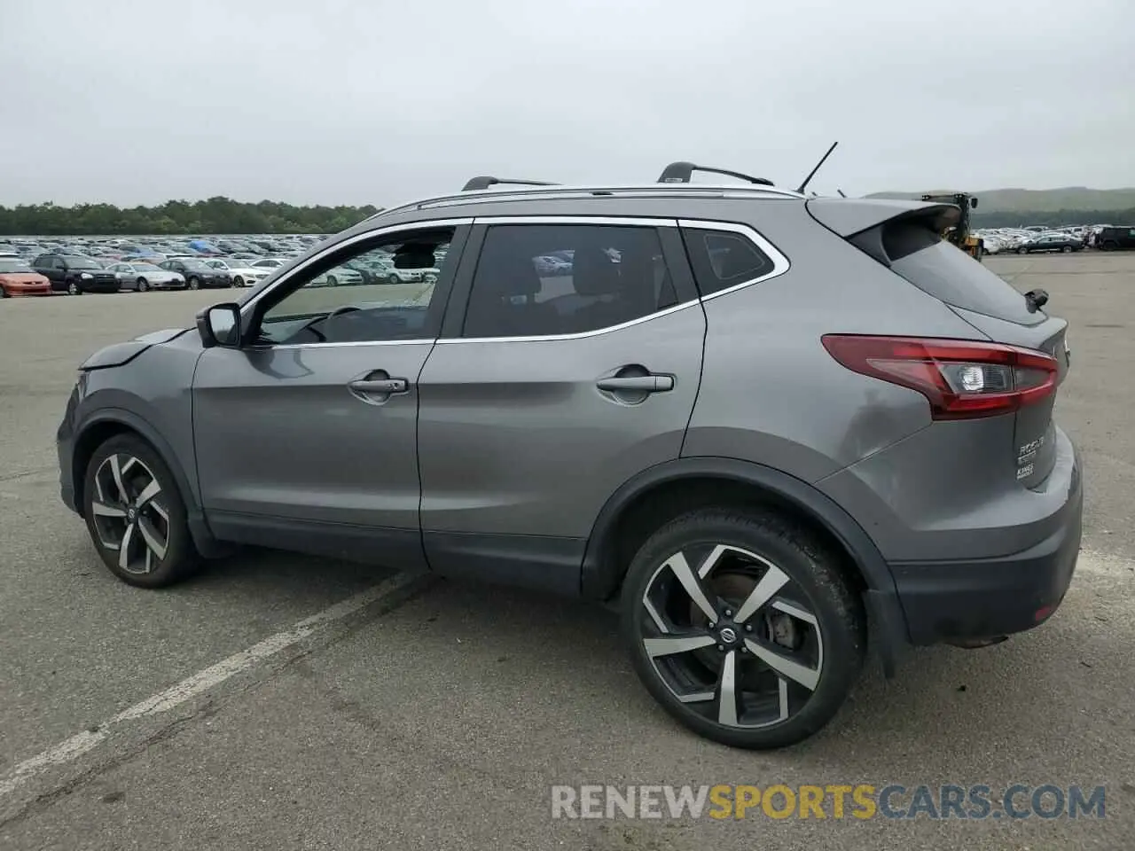 2 Photograph of a damaged car JN1BJ1CW7MW426947 NISSAN ROGUE 2021