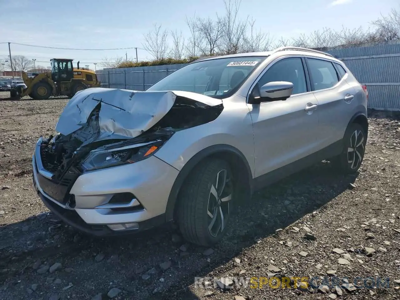 1 Photograph of a damaged car JN1BJ1CW7MW441965 NISSAN ROGUE 2021