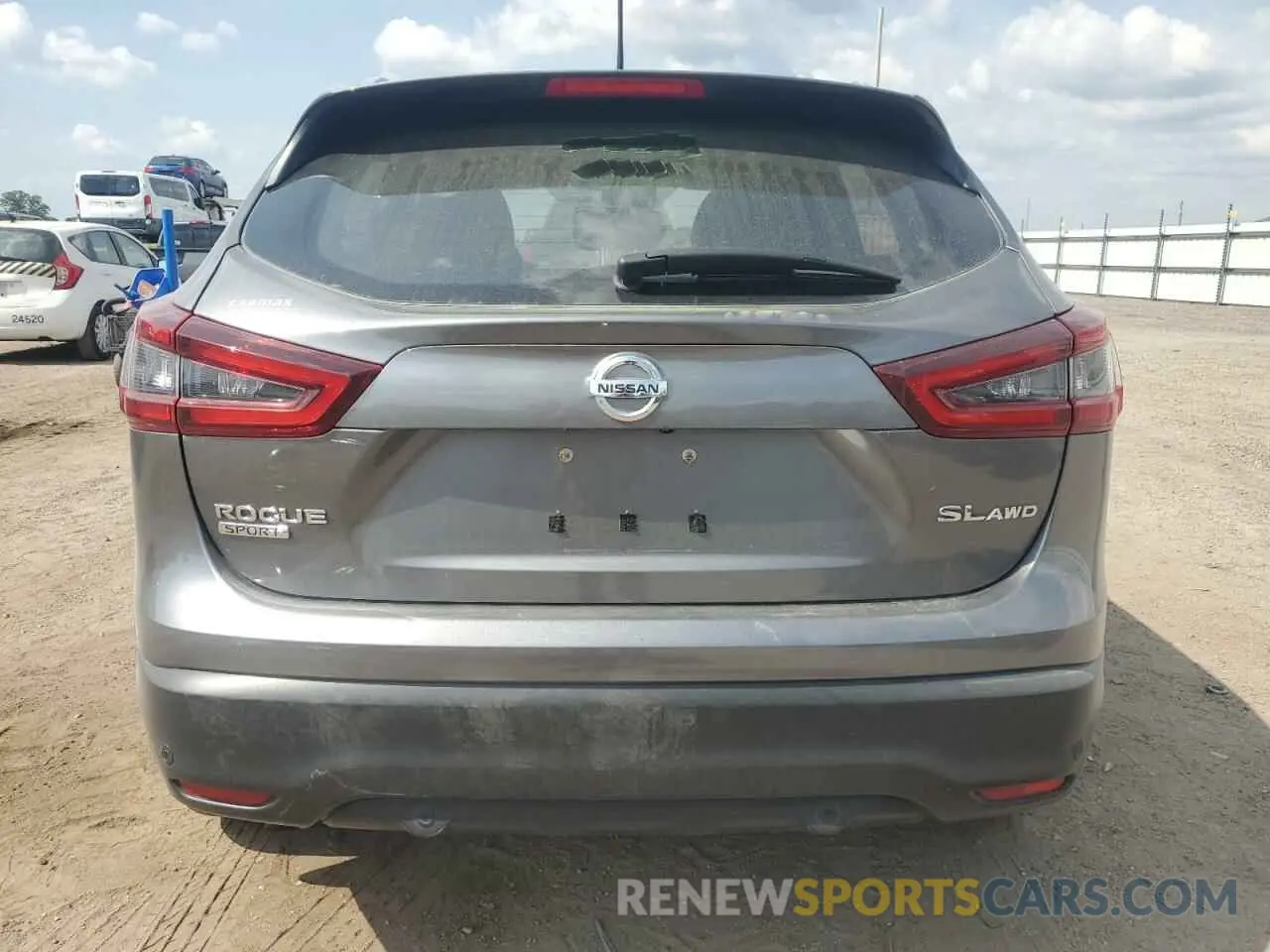 6 Photograph of a damaged car JN1BJ1CW7MW452660 NISSAN ROGUE 2021