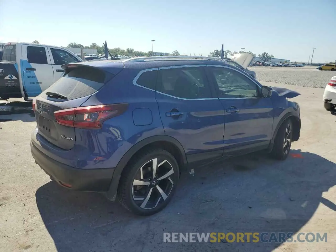 3 Photograph of a damaged car JN1BJ1CWXMW450952 NISSAN ROGUE 2021