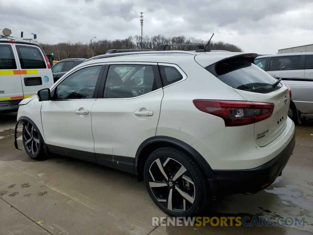 2 Photograph of a damaged car JN1BJ1CWXMW660211 NISSAN ROGUE 2021