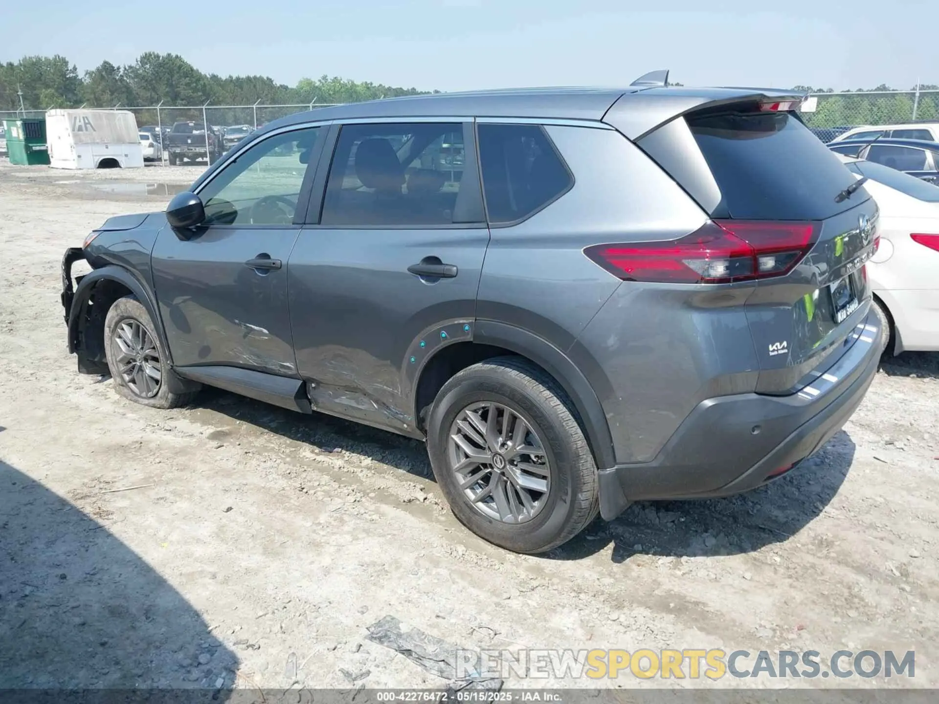 3 Photograph of a damaged car JN8AT3AA0MW003394 NISSAN ROGUE 2021