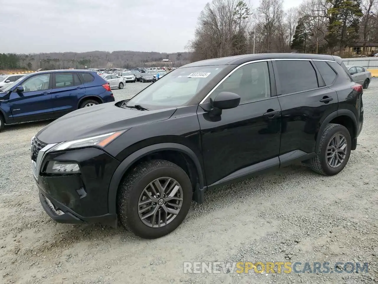 1 Photograph of a damaged car JN8AT3AA0MW010880 NISSAN ROGUE 2021