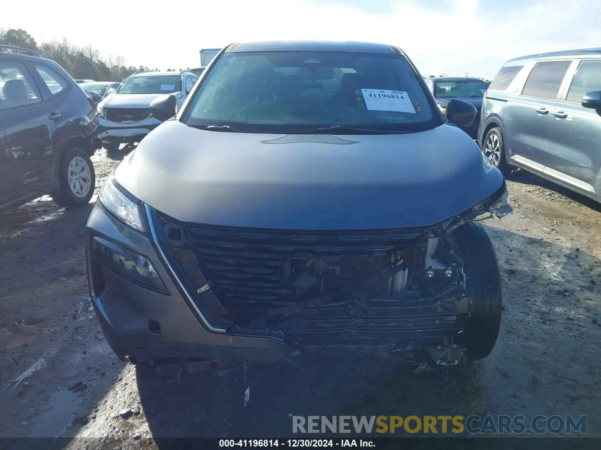 12 Photograph of a damaged car JN8AT3AA1MW002853 NISSAN ROGUE 2021