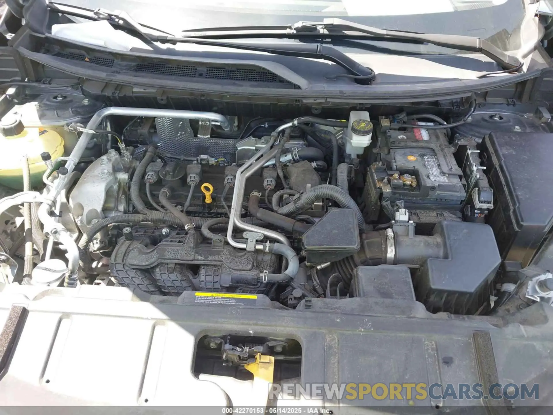 10 Photograph of a damaged car JN8AT3AA1MW016803 NISSAN ROGUE 2021