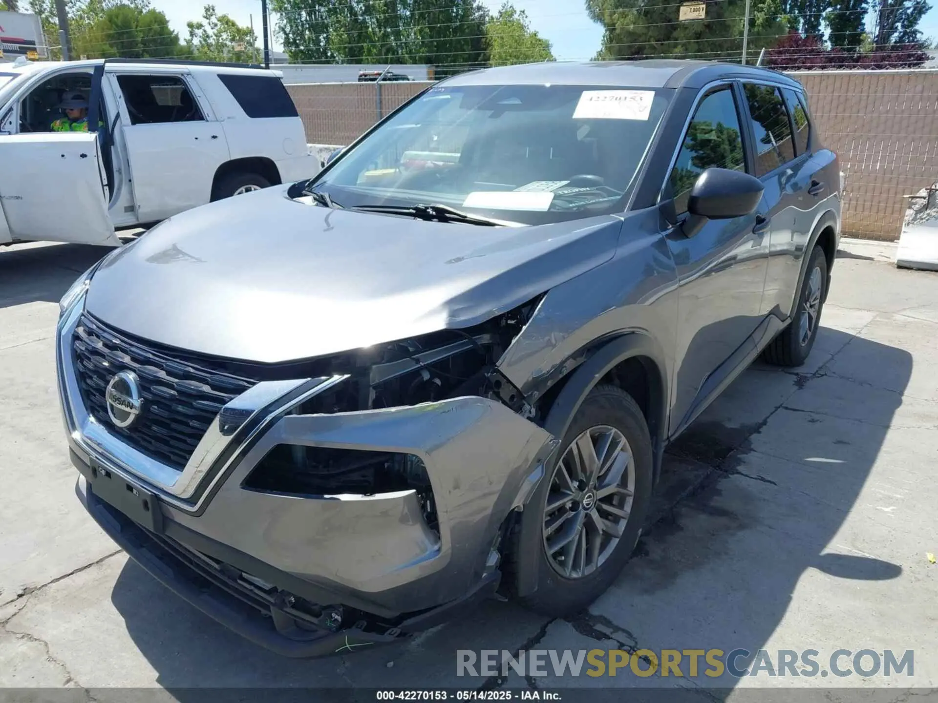 6 Photograph of a damaged car JN8AT3AA1MW016803 NISSAN ROGUE 2021