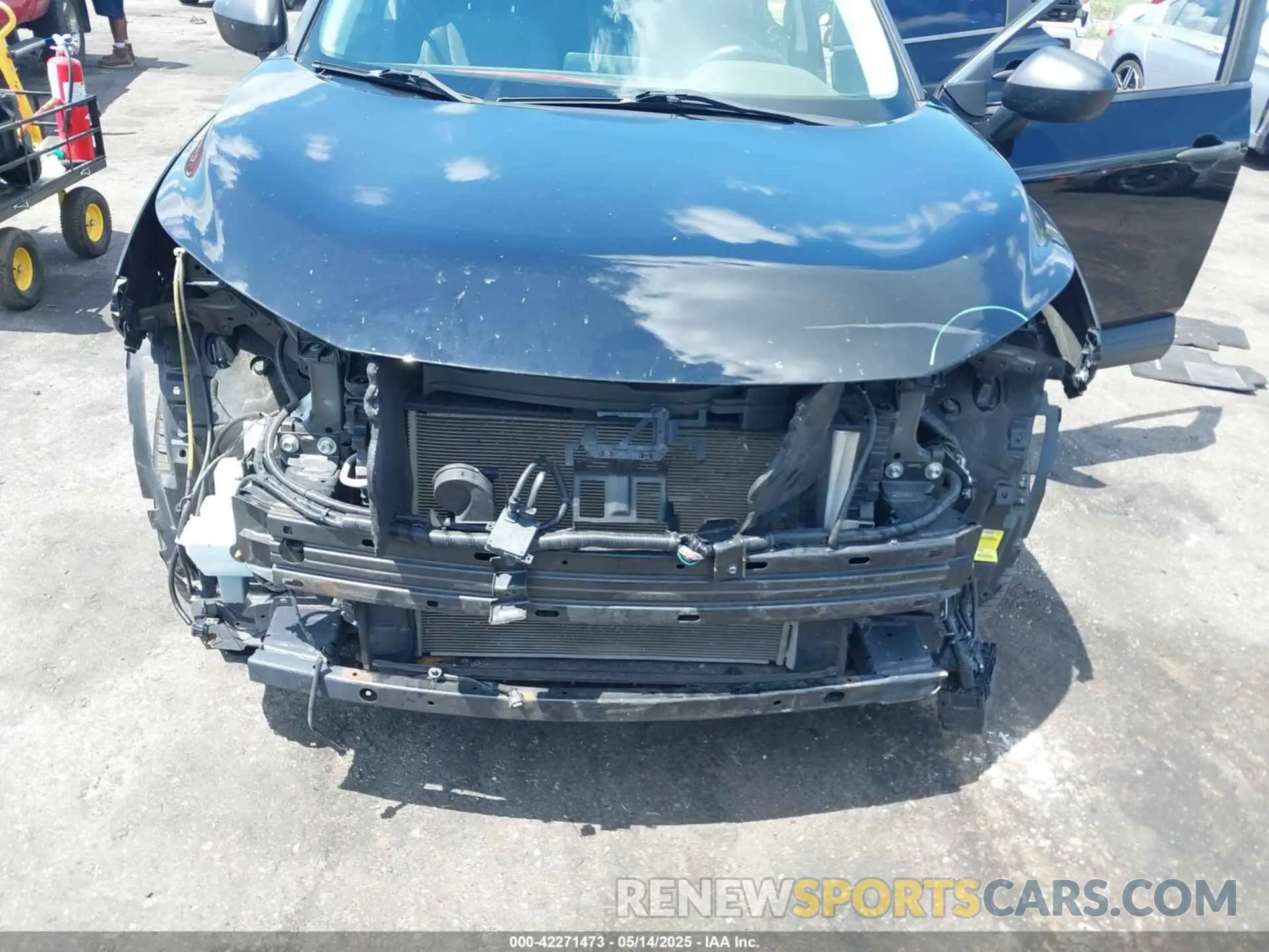 6 Photograph of a damaged car JN8AT3AA2MW002456 NISSAN ROGUE 2021
