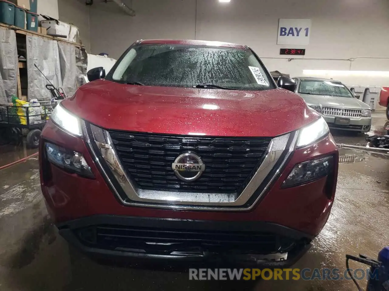 5 Photograph of a damaged car JN8AT3AA2MW007558 NISSAN ROGUE 2021