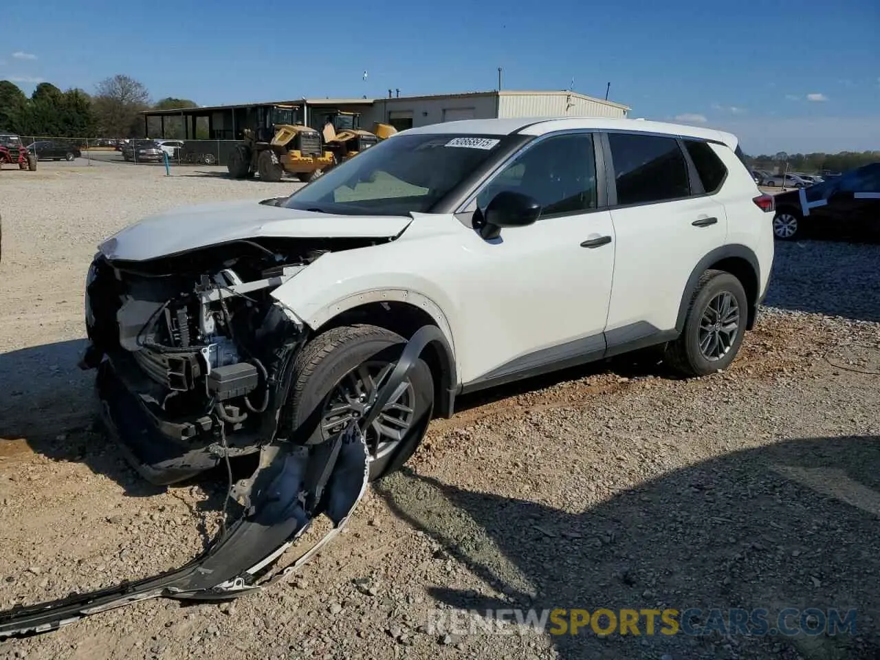 1 Photograph of a damaged car JN8AT3AA3MW003258 NISSAN ROGUE 2021