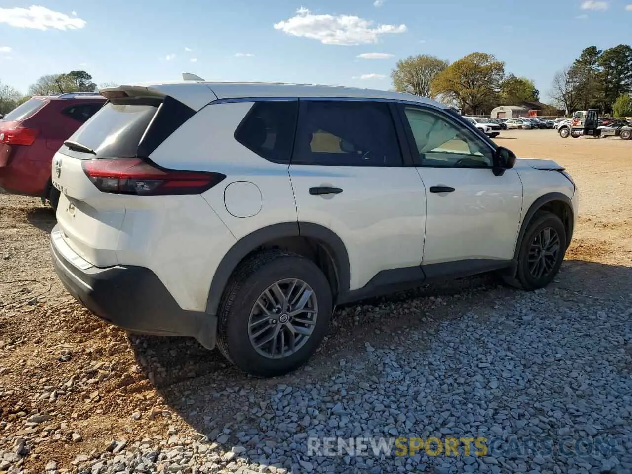 3 Photograph of a damaged car JN8AT3AA3MW003258 NISSAN ROGUE 2021