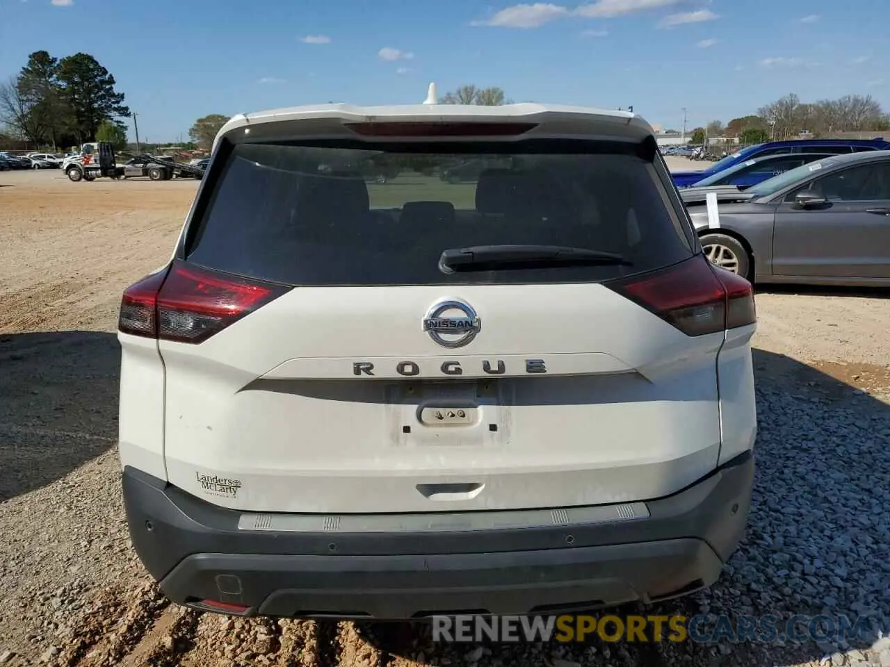 6 Photograph of a damaged car JN8AT3AA3MW003258 NISSAN ROGUE 2021