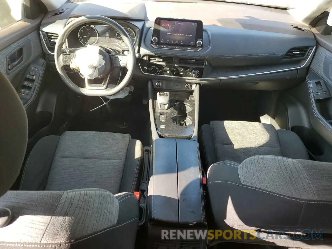 8 Photograph of a damaged car JN8AT3AA3MW003258 NISSAN ROGUE 2021