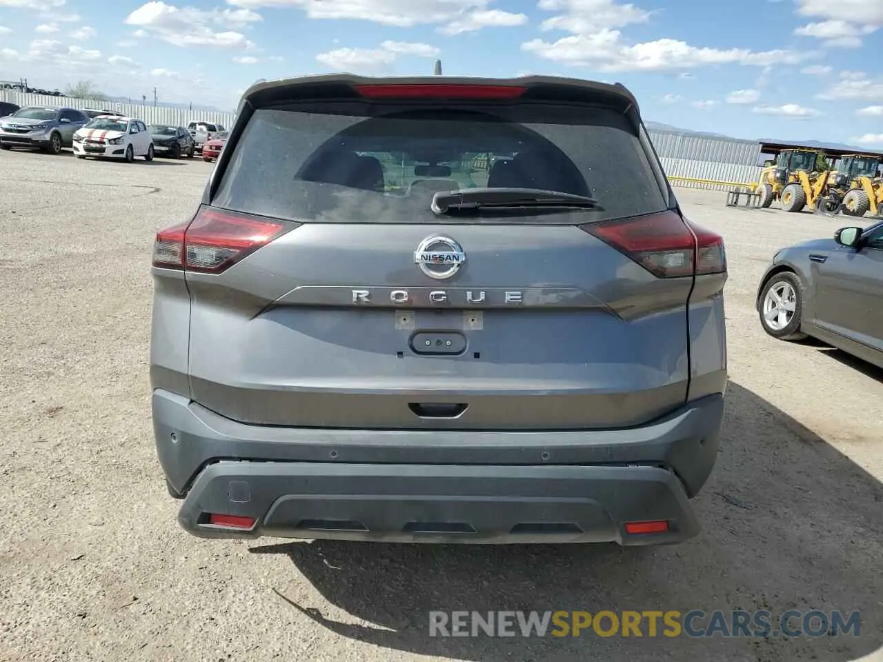 6 Photograph of a damaged car JN8AT3AA3MW005088 NISSAN ROGUE 2021