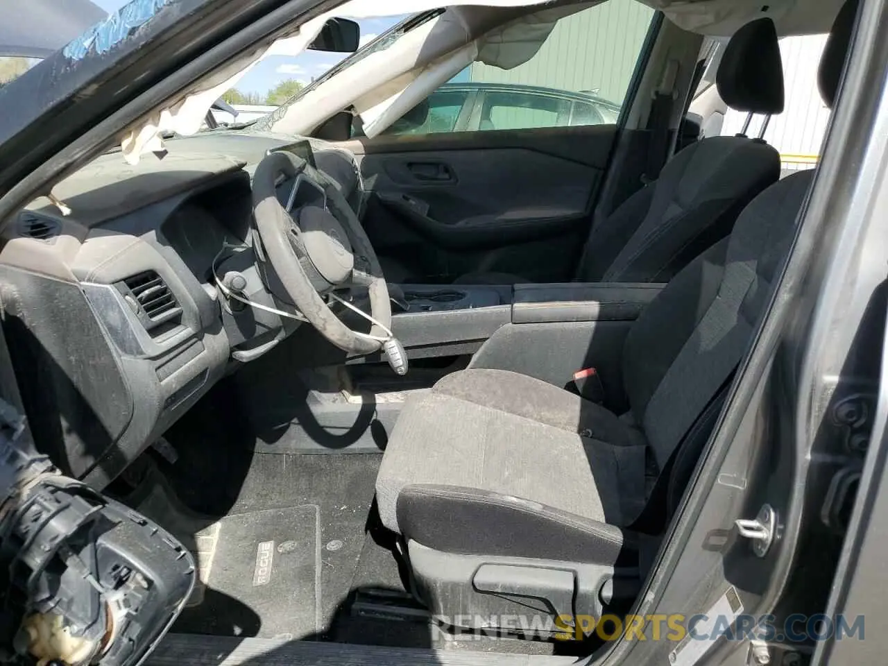 7 Photograph of a damaged car JN8AT3AA3MW005088 NISSAN ROGUE 2021